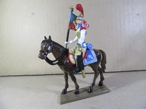 24X Starlux Atlas Painted Lead Horse + Carabiner Standard 1St Empire 1:32 - Picture 1 of 10