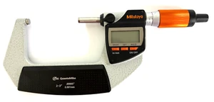 Mitutoyo 2 to 3" IP65 Carbide-Tipped Quantumike Electronic Micrometer 293-182-40 - Picture 1 of 11
