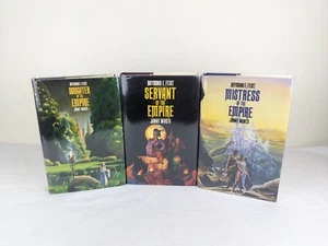 Empire trilogy by Feist & Wurts Hardcover 1989 Daughter, Servant, Mistress - Picture 1 of 20