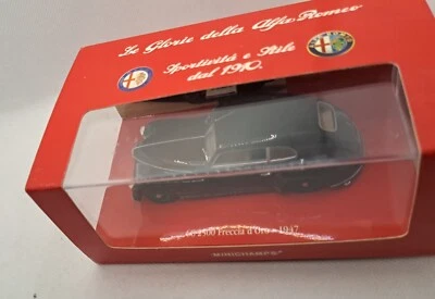  Alfa  Romeo 6C 2500  Freccia d'Oro  1947  Nero Minichamps    1:43 - Immagine 1 di 4