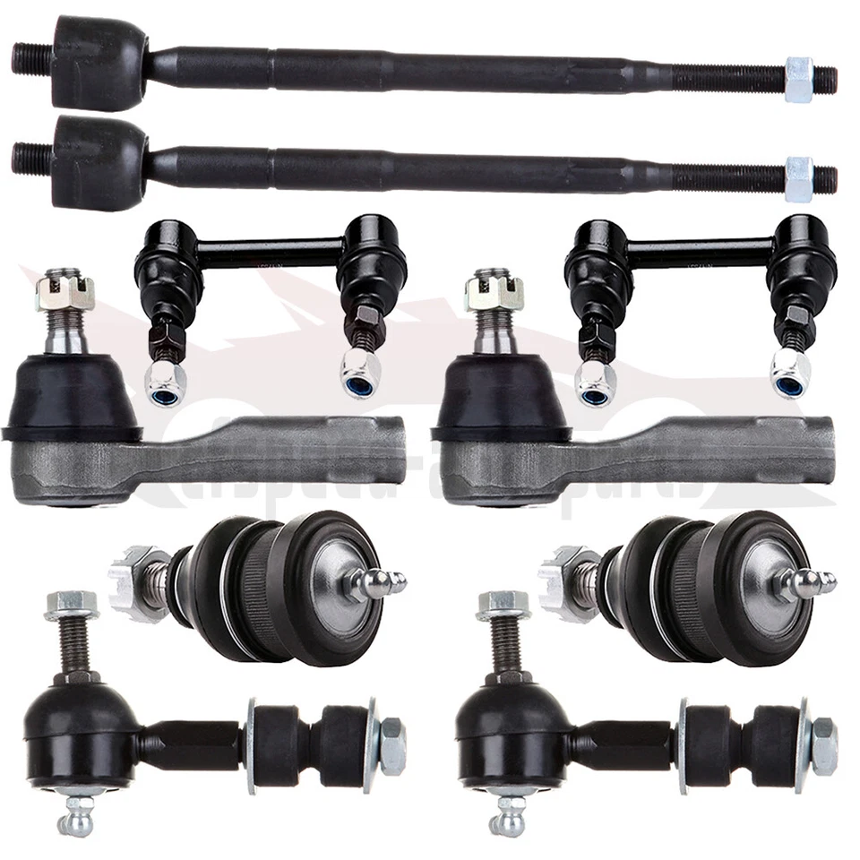 10 piezas barras estabilizadoras delanteras traseras rótulas barras de amarre aptas para Nissan Altima 1998-00 01 Foto 1 de 1