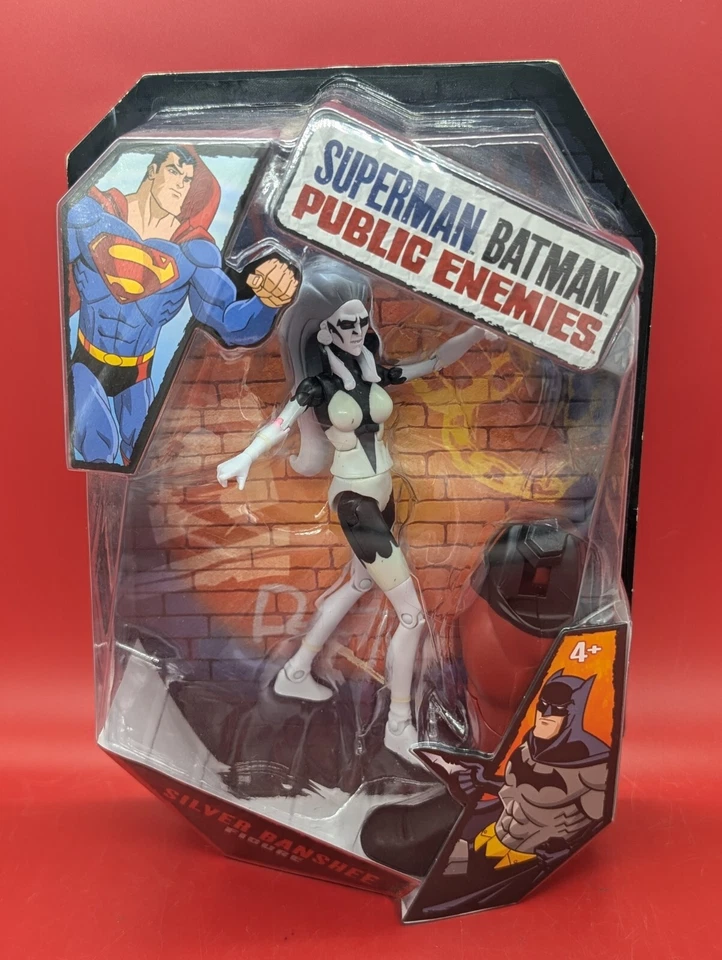 Superman Batman Enemigos Públicos PLATA BANSHEE Nuevo 2009 Azufre BAF Serie A2 Foto 1 de 4