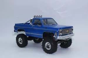 Traxxas TRX 97064 blau RC Crawler TRX-4M Chevy K10 4x4 1:18 RTR NEU OVP - Bild 1 von 19