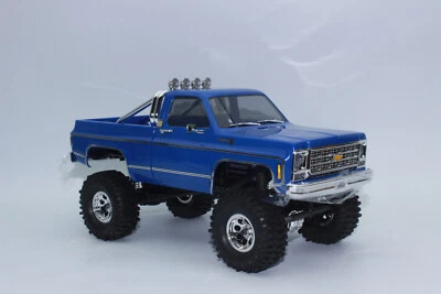 Traxxas TRX 97064 blau  RC Crawler TRX-4M Chevy K10 4x4 1:18 RTR NEU OVP - Bild 1 von 4