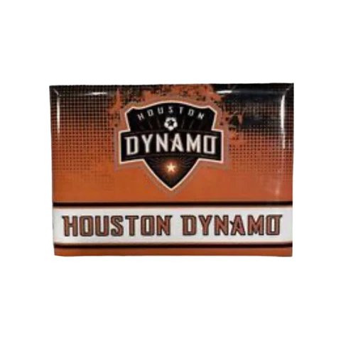 New Houston Dynamo Magnet Orange Htown Soccer Made in USA 2.5" x 3.5" Cover