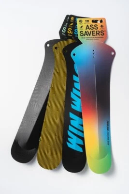Ass Savers Win Wing 2 Rear GRAVEL / CX Tangent Clip-On Mudguard: Choose a Style - Image 1 of 4