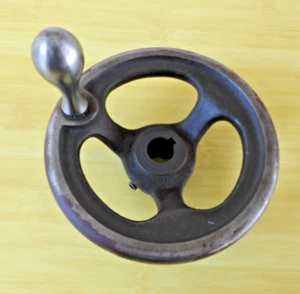 Burke No. 4 Milling Mill Machine Handwheel 5" Dia. 5/8" Bore - Picture 1 of 2