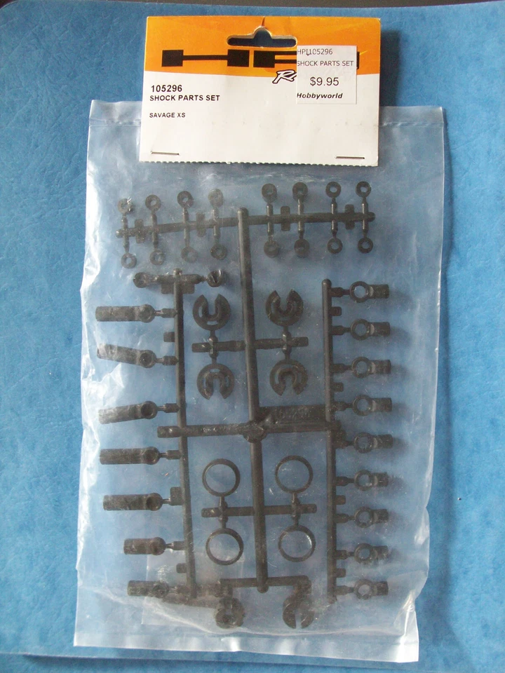 GENUINE HPI 105296 SHOCK PARTS SET SAVAGE XS #105296 NIP - Image 1 of 1