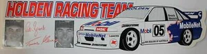 Peter Brock Tomas Mezera HRT Sticker Holden Racing Team VP Commodore 27 x 7 cm - Bild 1 von 1