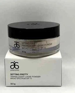 Arbonne Setting Pretty Translucent Loose Powder Broad Spectrum SPF 15 8.5G - Picture 1 of 1