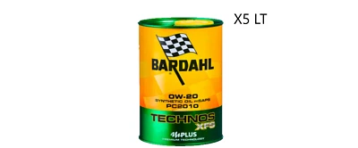 5 Litri Olio Motore Bardahl Technos XFS 0w20 PC2010 ACEA C5 API SP PSA B71 2010 - Immagine 1 di 3