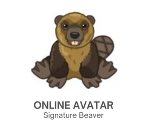 Webkinz Classic Signature Beaver Pet Code Only - Picture 1 of 2