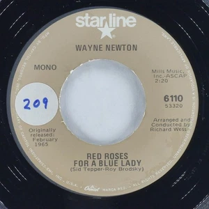WAYNE NEWTON Red Roses For A Blue Lady CAPITOL 6110 VG+ 45rpm 7"  Vocal - Picture 1 of 4