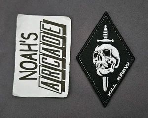 Team Room Design Diamond Dagger KILL KREW Patch FOG FORWARD OBSERVATIONS GROUP - Foto 1 di 2