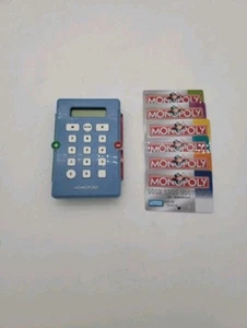 Monopoly Electronic Banking Board Game Replacement Banker Unit And 6 Debit Cards - Picture 1 of 2
