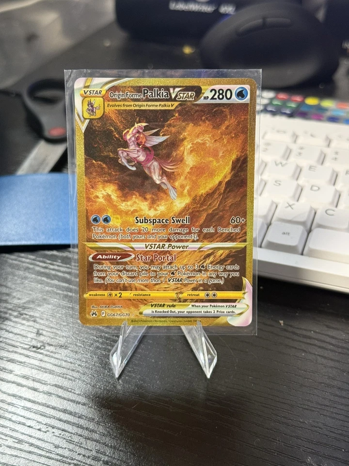 Origin Forme Palkia VSTAR (Secret) GG67/GG70 Crown Zenith: Galarian Gallery Holo - Image 1 of 1