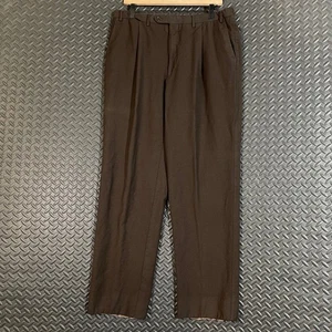 Canali braune Anzughose Wolle Italy Größe 54 38x32 Plissee vorne klassische Passform - Bild 1 von 9