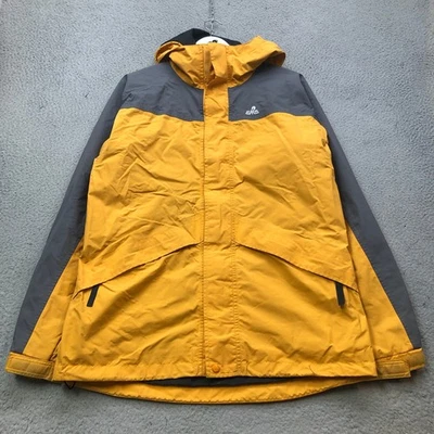 Vintage Eastern Mountain Sports EMS Gore-Tex Jacket Mens Medium Yellow Ski - Image 1 of 4