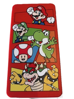 Mario Game Case with 24 Game Holder Slots and 24 SD For All Nintendo Switch/OLED