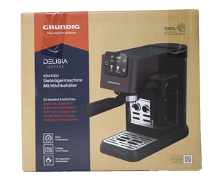 GRUNDIG KSM 5330 Siebträgermaschine mit integriertem Milchbehälter,1628 W - Bild 1 von 1