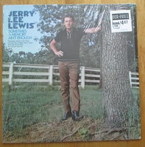 Jerry Lee Lewis: Sometimes A Memory Ain t Enough Vinyl LP (play tested) 1973 - Picture 1 of 7