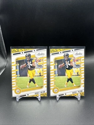 Tarjetas Russell Wilson 2024 Panini Absolute Football Pittsburgh Steelers #88 (2) Foto 1 de 2
