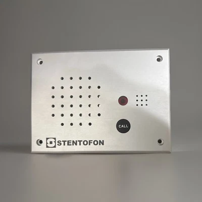 Zenitel Noruega Tipo 1070601010 Subestación Resistente a Manipulaciones 1 Botón de Llamada (M1) Foto 1 de 4