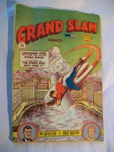 Grand Slam Comics #52 Anglo American 1946 Commander Steel Low grade copy - Picture 1 of 6