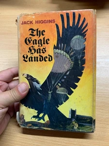 1976 JACK HIGGINS "DER ADLER IST GELANDET" WW2 FIKTION GEBUNDENES BUCH (P3) - Bild 1 von 20