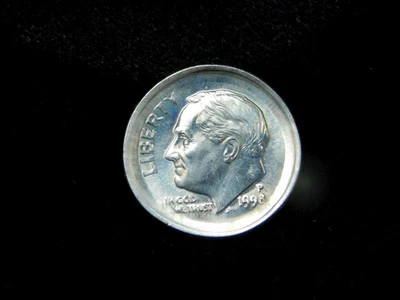 1998-P 10c Roosevelt Dime - Broadstrike Mint Error - Image 1 of 4