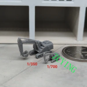 1/350/700 tracked excavator resin tank miniature model - Picture 1 of 3