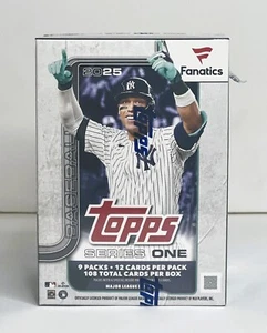 Caja bláster exclusiva de fanáticos Topps Serie 1 2025 sellada de fábrica de béisbol - Imagen 1 de 5