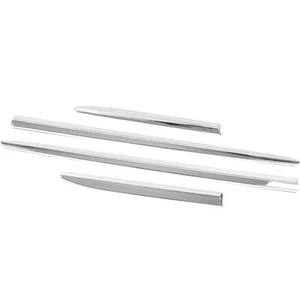 4pcs Door Side Body Molding Cover Trim For Ford New Explorer 2020-2026 Chrome - Picture 1 of 14