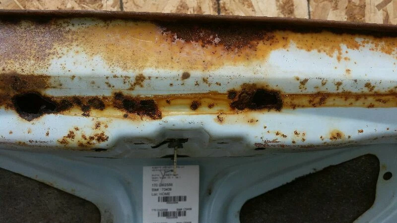 1958 PONTIAC BONNEVILLE STAR CHIEF CHIEFTAIN Decklid 58 - Image 1 of 4