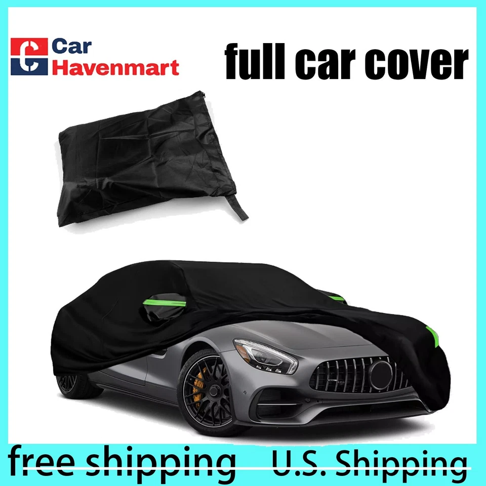 For Honda  Accord Full Car Cover Waterproof Protection Rain Dust Resistant Black Foto 1 de 4