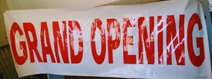 GRAND OPENING Vinyl Banner Sign Large - Picture 1 of 1