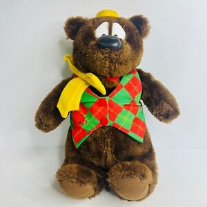 Humphrey Bear Plush Toy Vintage Children's Soft