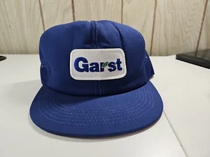 Gorra Garst Farm Seed Trucker Gorra Snapback Vintage Azul ¡¡EXCELENTE ESTADO USADA!! ¡NUNCA USADO! - Imagen 1 de 10
