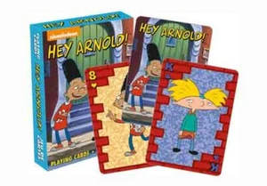 NICKELODEON Retro 90's collection 'HEY ARNOLD!' Playing Cards Licensed - Picture 1 of 2