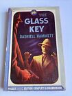 The Glass Key Dashiell Hammett vintage mystery paperback Pocket 1943