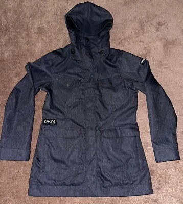 Dakine Women's Canyons Shell Snowboard Jacket Small Dark Denim - Image 1 of 4