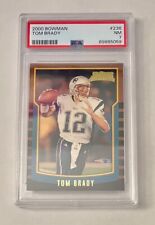 2000 Bowman Tom Brady #236 Rookie - PSA 7 - New England Patriots