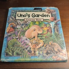Uno's Garden by Graeme Base (Hardcover, 2006) ex library illustrated 