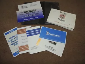 OEM 2000 Dodge Dakota Owner's Manual, Case, Warranty INFO., ETC. '00 - Bild 1 von 8