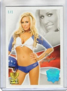 2019 Benchwarmer 1/1 BEA HARGITAI "25 Years" Commemorative ICE BLUE Stamped SP - Picture 1 of 1