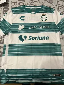 Club Santos Laguna Shirt - SIZE LARGE - Brand New Genuine Charly Liga MX Mexico - Picture 1 of 2