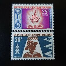 Central African Republic N°58/59 Scouting mint Luxury MNH