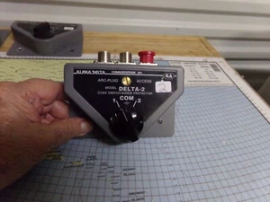 ALPHA DELTA COMM ARC-PLUG DELTA-2 COAX SWITCH-SURGE PROTECTOR USED S0-238 - Zdjęcie 1 z 4