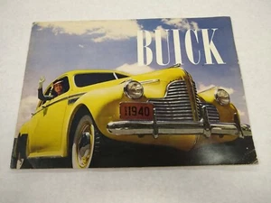 1940 Buick 8 Series Prestige Color Sales Brochure Catalog Original with Extras - Picture 1 of 12