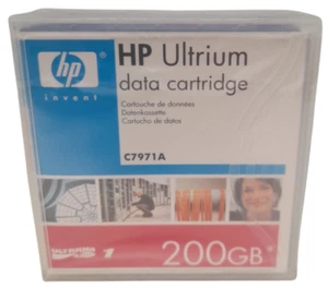 Brand New Sealed HP C7971A LTO1 Ultrium 200GB Data Cartridge - Picture 1 of 1